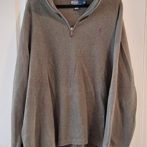 Polo quarter zip sweater